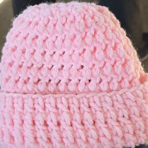 Knitted baby hat